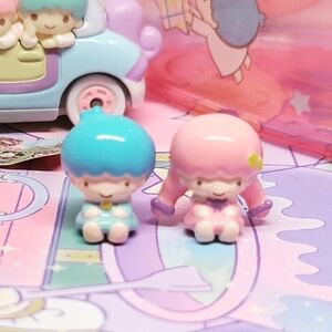 ❣️SOLD❣️NWT Kiki Lala S925 Sanrio Little Twin Stars Hand-painted Artesian Charms